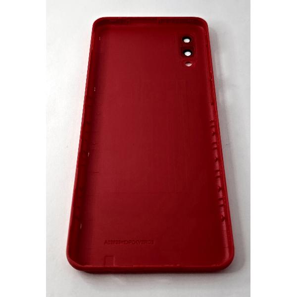 Tapa trasera o tapa bateria roja para Samsung Galaxy A02 A022