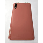 Tapa trasera o tapa bateria naranja para Samsung Galaxy A70 A705 con cubierta de camara