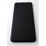 Tapa trasera o tapa bateria negra para Samsung Galaxy A02 A022