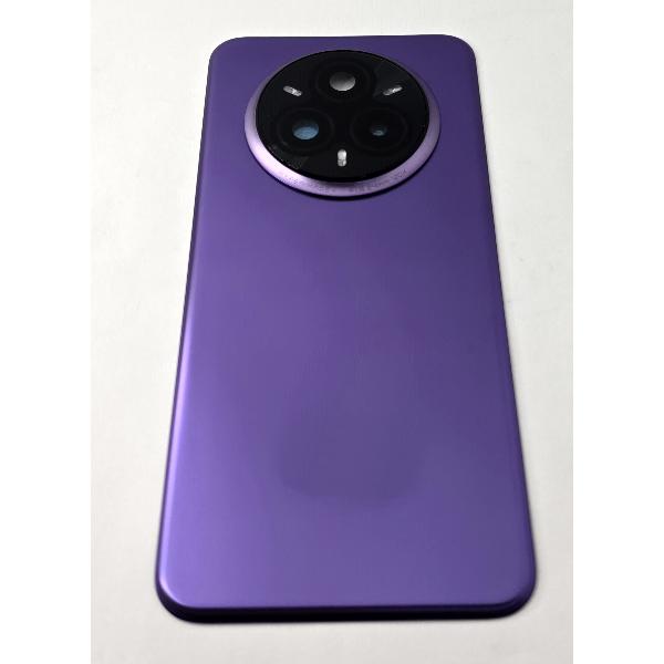 Tapa trasera o tapa bateria morada para Realme 14 Pro Plus 5G con cubierta de camara
