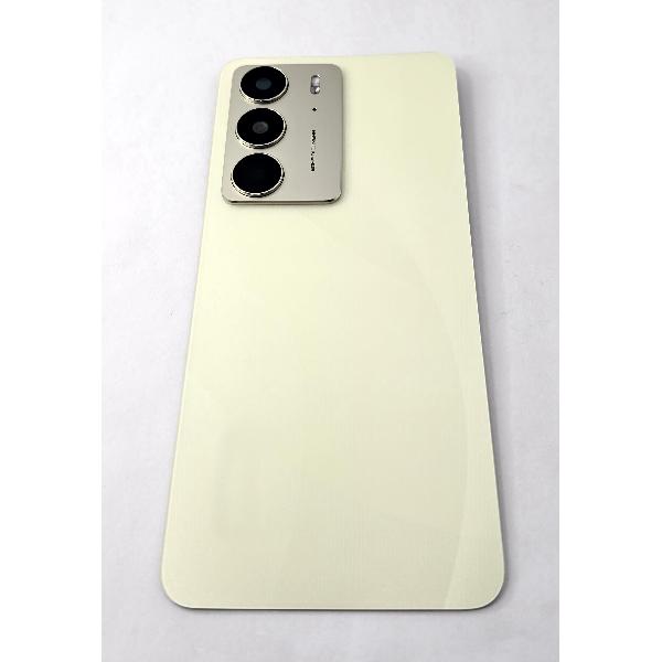 Tapa trasera o tapa bateria dorada para Realme C75 4G RMX3941 con cubierta de camara