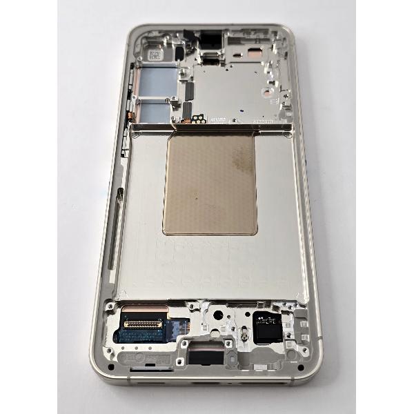 Pantalla lcd para Samsung Galaxy S24 5G S921 mas tactil negro marco amarillo ensamblado GH82-33287D Service Pack