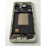 Pantalla lcd para Samsung Galaxy A55 A556 mas tactil negro con marco amarillo ensamblado GH82-34305D Service Pack