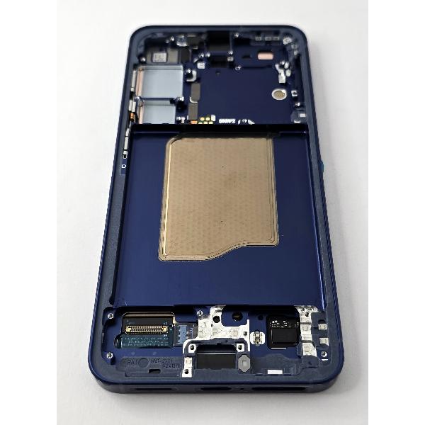 Pantalla lcd para Samsung Galaxy S25 5G S931 tactil negro marco azul oscuro ensamblado GH82-36329D Service Pack