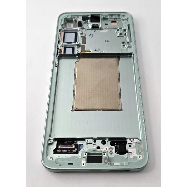 Pantalla lcd para Samsung Galaxy S25 Plus 5G S936 tactil negro marco verde ensamblado GH82-36368B Service Pack