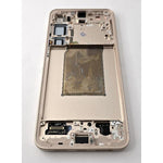 Pantalla lcd para Samsung Galaxy S25 Plus 5G S936 tactil negro marco rosa ensamblado GH82-36368F Service Pack
