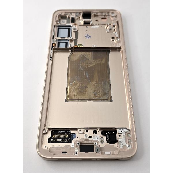 Pantalla lcd para Samsung Galaxy S25 Plus 5G S936 tactil negro marco rosa ensamblado GH82-36368F Service Pack