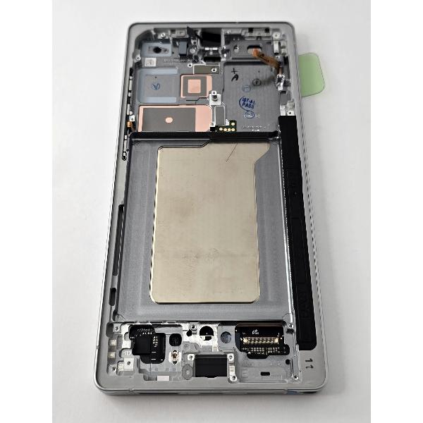 Pantalla lcd para Samsung Galaxy S25 Ultra 5G S938 tactil negro marco plata ensamblado GH82-36387C Service Pack