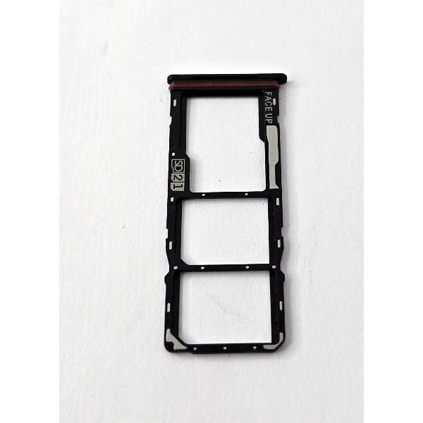 Soporte o bandeja sim gris Dual sim para Motorola Moto G15 4G calidad premium