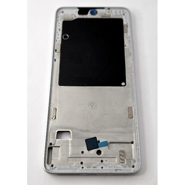 Carcasa o marco central plata para Xiaomi Poco M7 Pro 5G