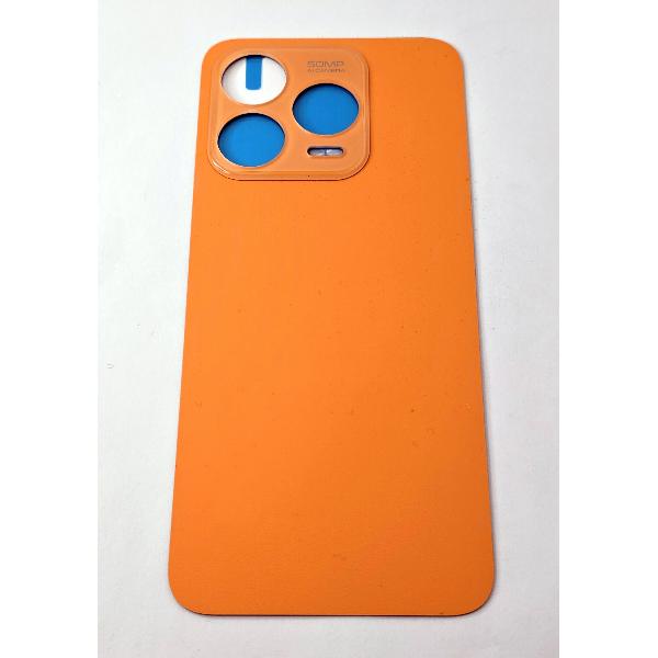 Tapa trasera o tapa bateria naranja para ZTE Blade V70 Vita