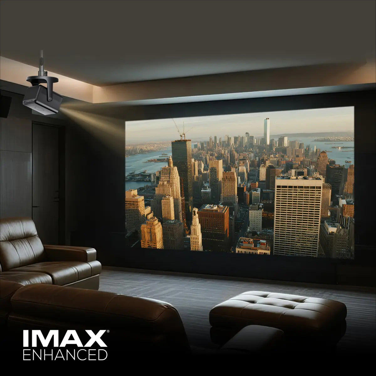 Proyector trichroma Hisense C3 4K UHD 300" 2500 lumenes dolby vision imax