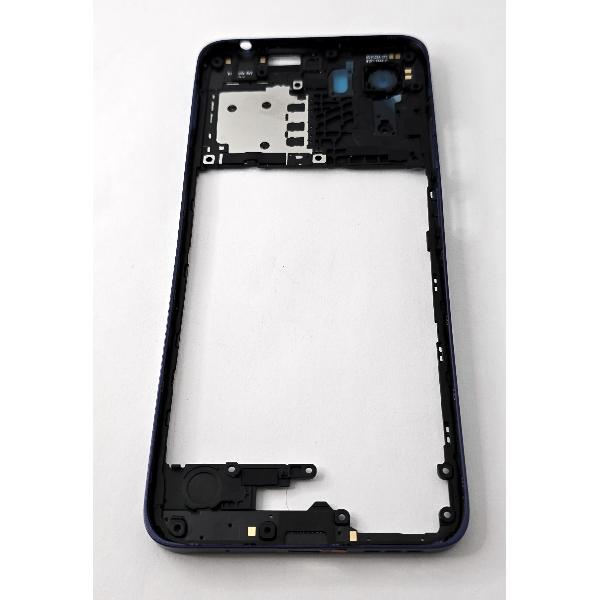 Carcasa o marco central morado para Motorola Moto G05