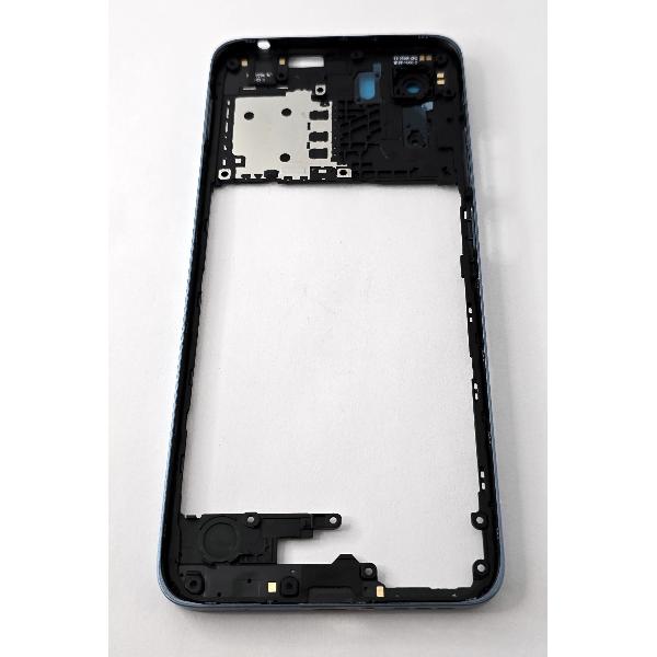 Carcasa o marco central azul para Motorola Moto G05
