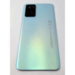 Tapa trasera o tapa bateria azul para Oppo A76 CPH2375 con cubierta de camara