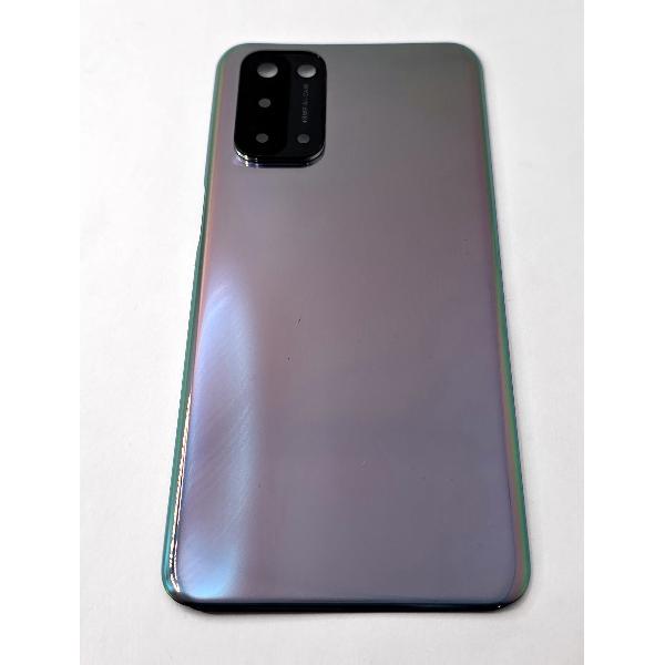 Tapa trasera o tapa bateria morada para Oppo A54 5G CPH2195 con cubierta de camara