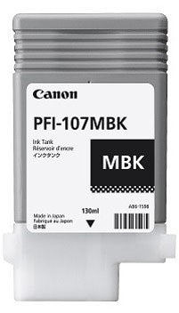 Cartucho Canon pfi - 107mbk negro pigmentado ipf670 · ipf680 · ipf685 · ipf770 · ipf780 · ipf785