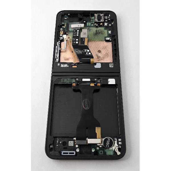 Pantalla para Samsung Galaxy Z Flip 6 5G F741 mas tactil negro con marco negro GH82-35013E Service Pack