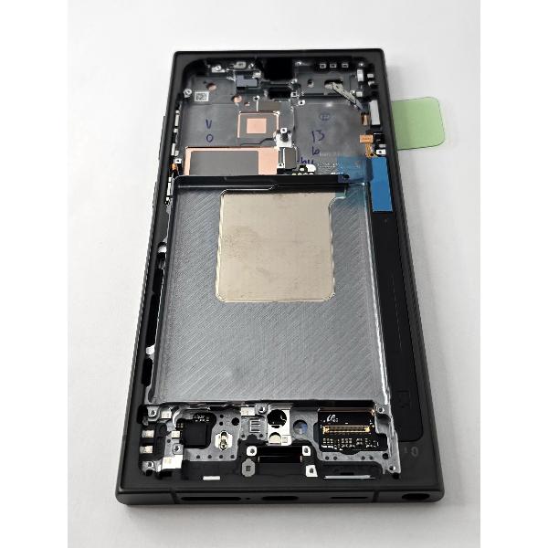 Pantalla lcd para Samsung Galaxy S24 Ultra SM-S928B tactil negro marco negro ensamblado GH82-33396B Service Pack
