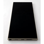 Pantalla lcd para Samsung Galaxy S24 Ultra SM-S928B tactil negro marco amarillo ensamblado GH82-33396C Service Pack