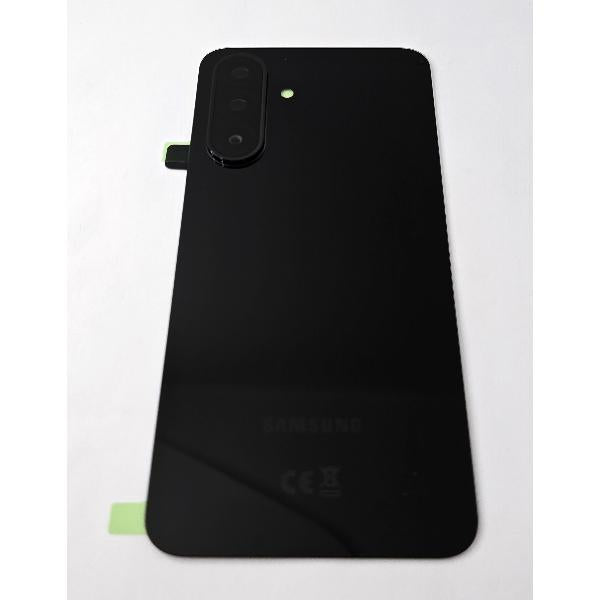 Tapa trasera o tapa bateria negra para Samsung Galaxy A26 5G A266B cubierta de camara GH82-37020A Service Pack