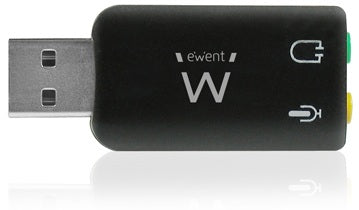 Adaptador de audio Ewent sonido virtual 3d 5.1 · USB 2.0