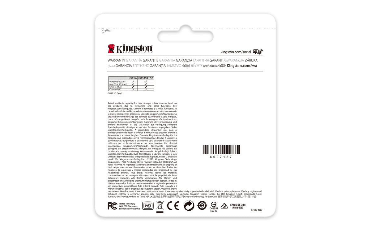 Memoria usb 3.2 Kingston 128 gb