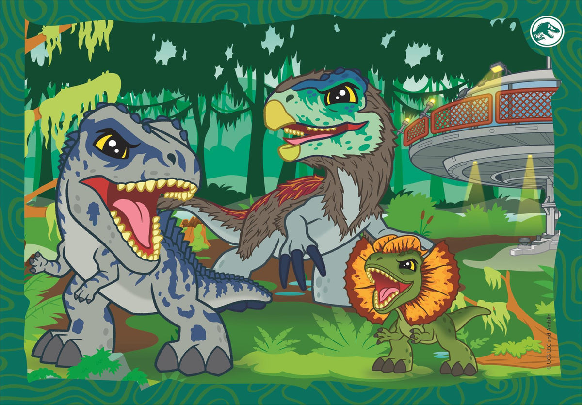 Puzzle Jurassic World 12-16-20-24pzs
