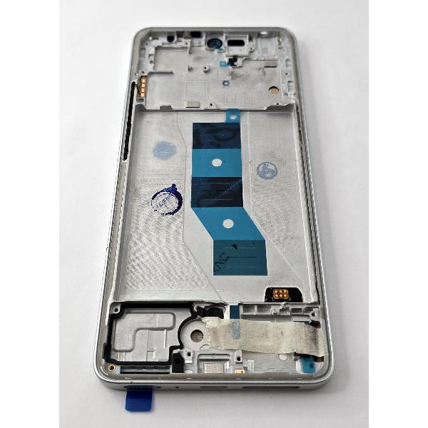 Pantalla lcd para Xiaomi Poco M7 Pro 5G mas tactil negro con marco plata compatible TFT
