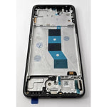 Pantalla lcd para Xiaomi Poco M7 Pro 5G mas tactil negro con marco negro compatible TFT