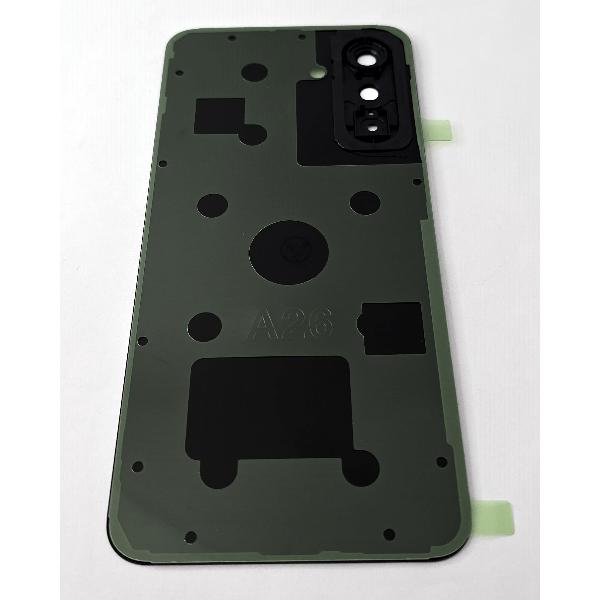 Tapa trasera o tapa bateria negra para Samsung Galaxy A26 5G A266 con cubierta de camara