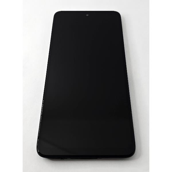 Pantalla lcd para Motorola Moto E15 mas tactil negro con marco negro calidad premium