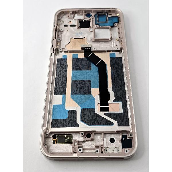 Pantalla lcd para Oppo Find X8 5G CPH2651 mas tactil negro con marco rosa calidad premium