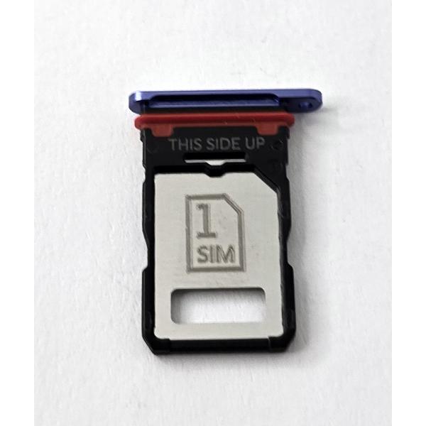 Soporte o bandeja sim morado Dual sim para Motorola Edge 50 Pro calidad premium