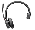 Auricular Inalámbrico Poly Voyager 4310 para Microsoft Teams + Adaptador BT700/ con Micrófono/ Bluetooth/ Negro