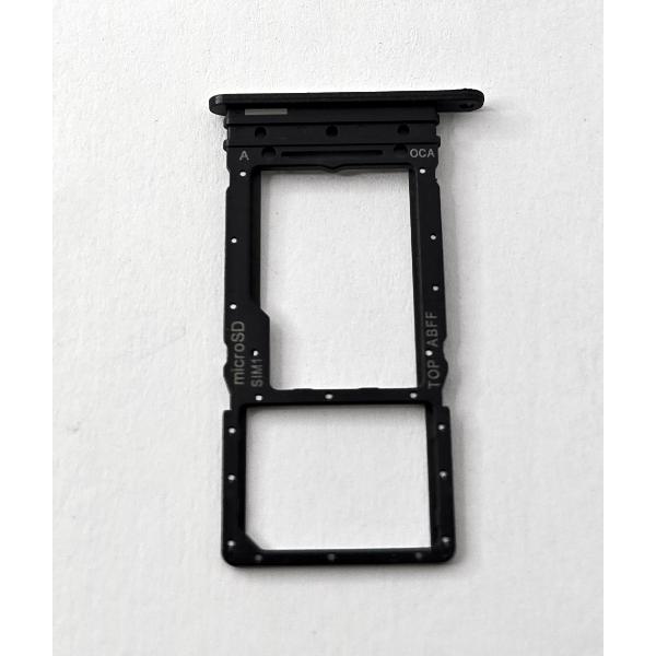 Soporte o bandeja sim negra para Samsung Galaxy A26 5G A266 calidad premium