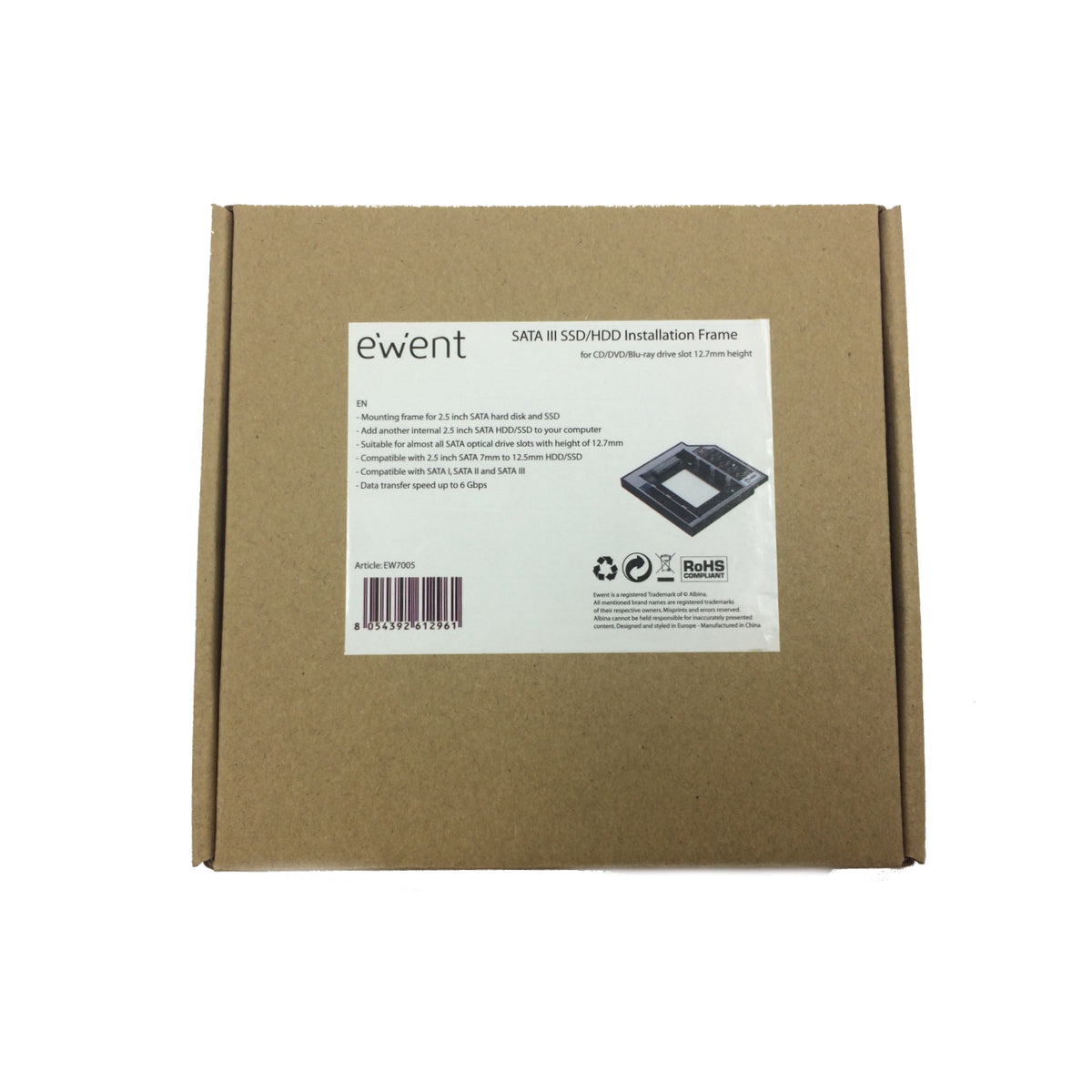 Adaptador SATA iii Ewent ew7005 para SSD - HDD