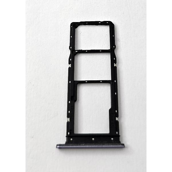Soporte o bandeja sim morada Dual sim para ZTE Blade A75 4G calidad premium