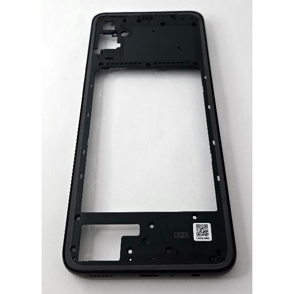 Carcasa o marco central negro para Samsung Galaxy A05 SM-A055F