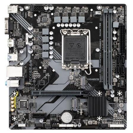 Placa Base Gigabyte B760M H DDR4 Socket 1700/ DDR4/ PCIe 4.0/ Micro ATX - PixelPlaza