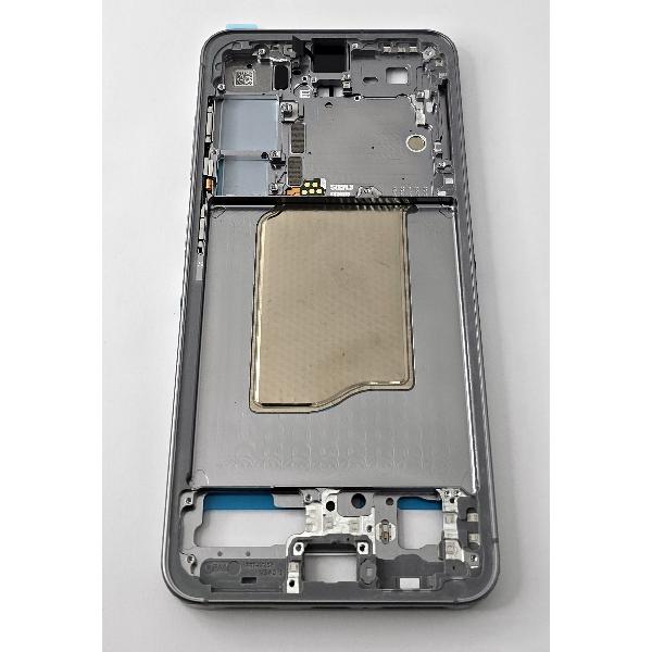 Carcasa o marco central plata para Samsung Galaxy S25 5G S931 GH82-36328A Service Pack