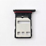 Soporte o bandeja sim gris para Huawei Honor 400 Pro 5168ACBA Service Pack