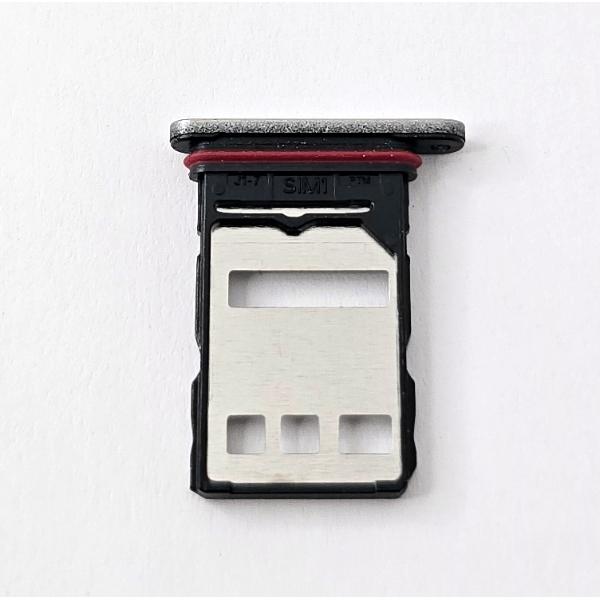 Soporte o bandeja sim gris para Huawei Honor 400 Pro 5168ACBA Service Pack