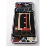 Pantalla lcd para Oppo Reno 13 Pro 5G CPH2697 mas tactil negro con marco morado compatible TFT
