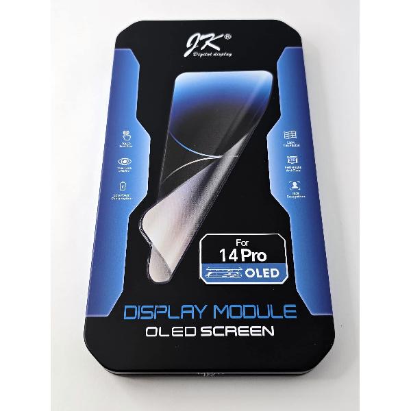 Pantalla lcd para iPhone 14 Pro A2889 A2890 A2891 A2892 A2650 mas tactil negro JK calidad Hard Oled