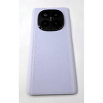 Tapa trasera o tapa bateria morada para Xiaomi Redmi Note 14 Pro Plus 5G con cubierta de camara
