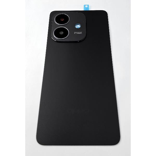 Tapa trasera o tapa bateria negra para Oppo A40m con cubierta de camara