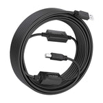Cable Alargador USB 2.0 Aisens A101-0906/ USB Macho - USB Tipo-B/ 15m/ Negro