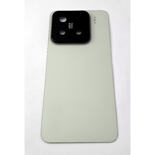 Tapa trasera o tapa bateria verde para Xiaomi 15 5G con cubierta de camara