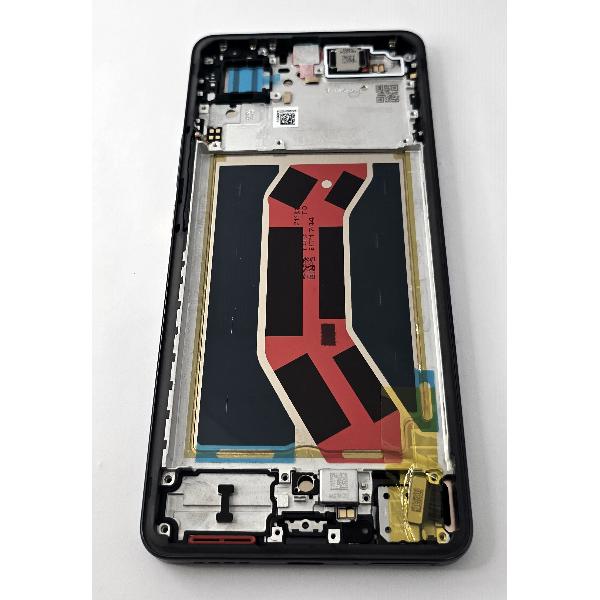 Pantalla lcd para Realme GT 7T mas tactil negro con marco IceSense negro 621029000574 Service Pack